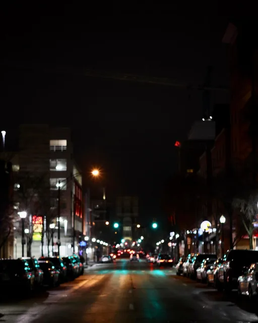 late night on the strip
